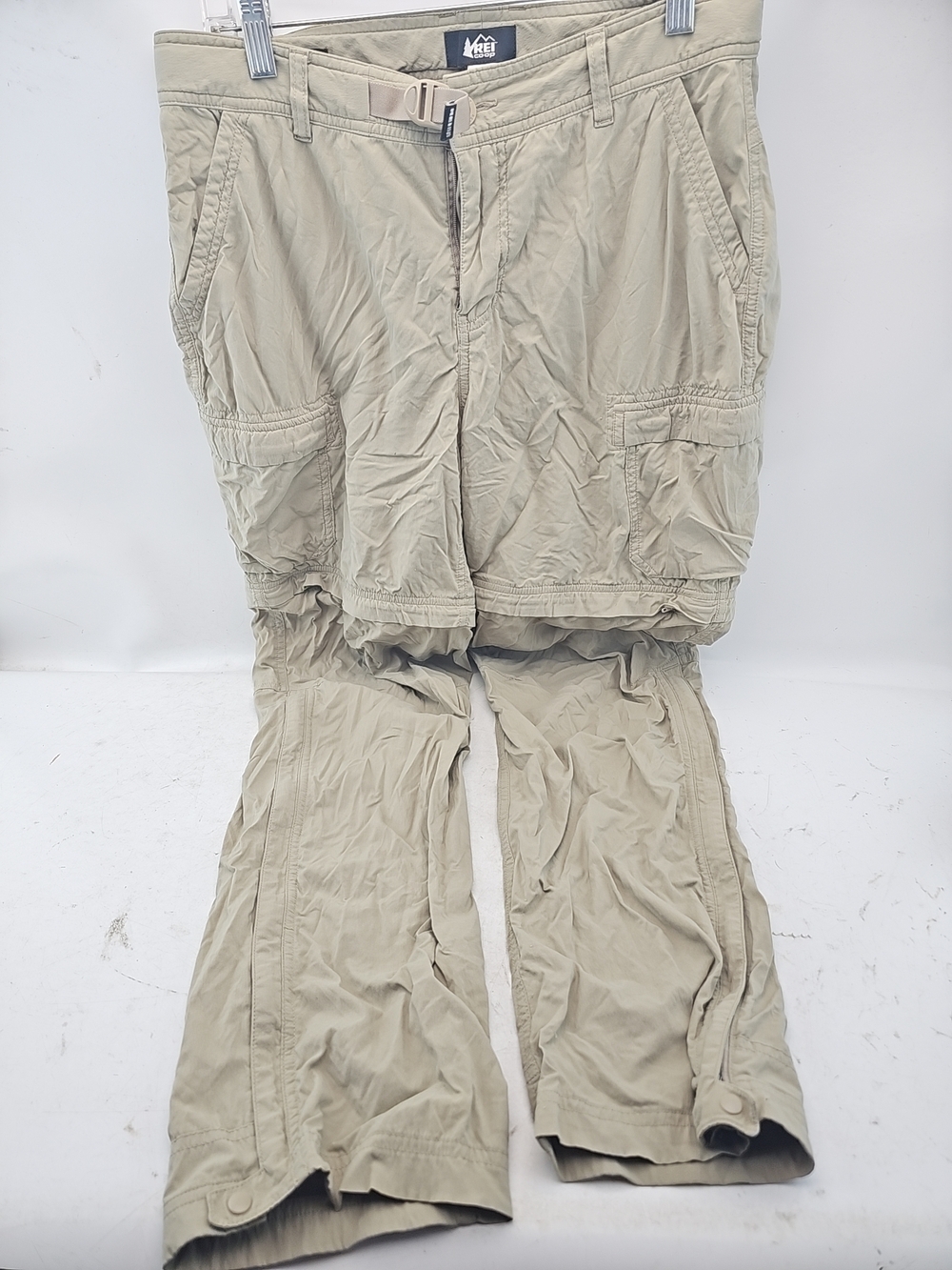 REI Women's Tan Convertible Cargo Pants
